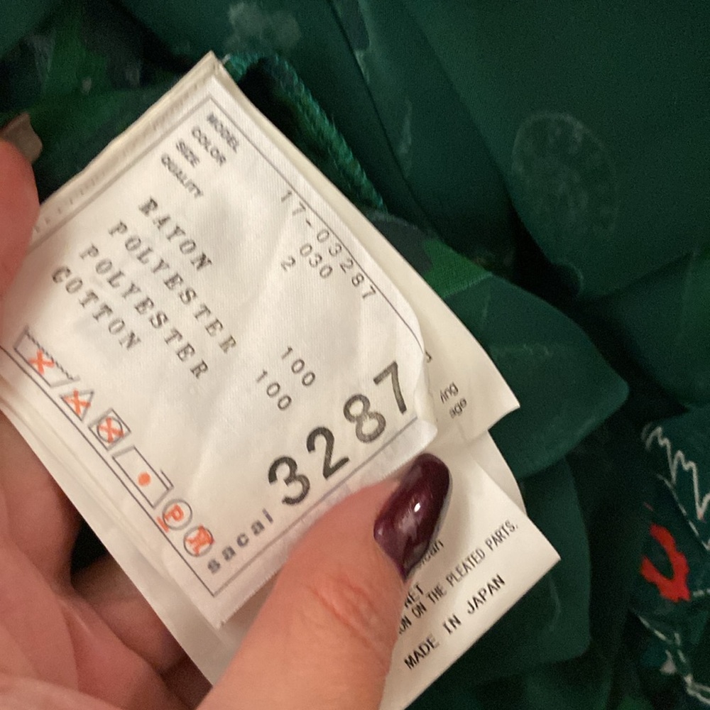 Sacai bandana Devore dress, M - Picture 16 of 16